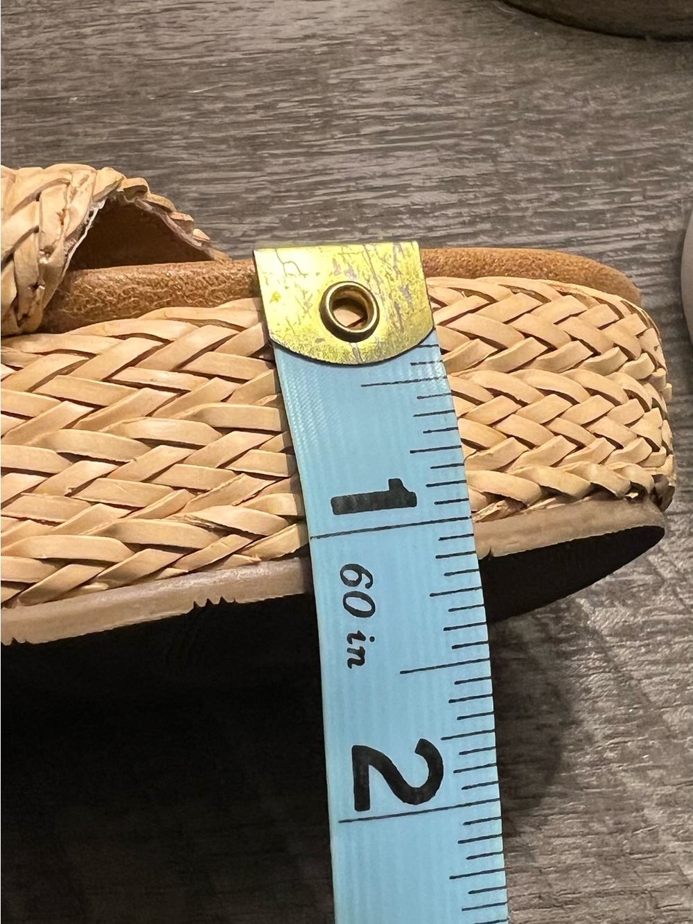 Coconuts by Matisse Braided Strap Wedge Sandals in Natural Tan - Picture 11 of 11